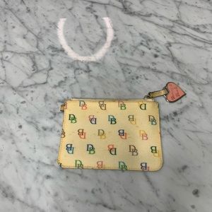 Dooney & Bourke Small Card Multi Color Wallet